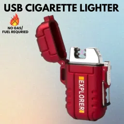 Explorer USB Cigaratte Lighter, Windproof Flameless ARC Rechargeable LighterF40 Explorer USB Cigaratte Lighter, Windproof Flameless ARC Rechargeable LighterF40 Pocket Lighter-image-25