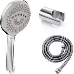 zap BX8864 Hand Shower with Stand and Hose Pipe, Flexible Silicone Nozzles Handheld-picture-46