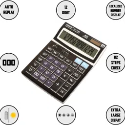 pw pencilwala Big Size Orbit-Ot714D Soft Key BasicCalculator image 3