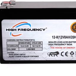 High Frequency UPS 12X8 Battery 12V 8AH UPS Solar Sprayer Pump inverter Toy Car Bike Battery AGM Solar Battery 12 V Online/double-conversion Tower Model UPS with Overload Protection 1 Outlet Plugs-image-65