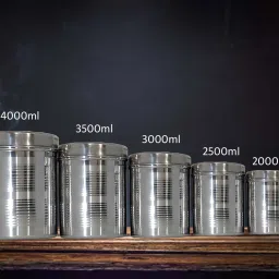rmn Steel Grocery Container- 5000 ml, 4000 ml, 3500 ml, 3000 ml, 2500 ml, 2000 ml, 1500 ml, 1250 ml, 1000 ml image 3