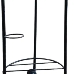 Water Dispenser Kitchen Rack Heavy Duty Round Water Stand with Wheels,Water Pot Stand,Water Dispenser Stand Iron-image-67