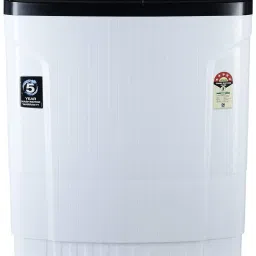 8 kg Semi Automatic Top Load White, Black-7