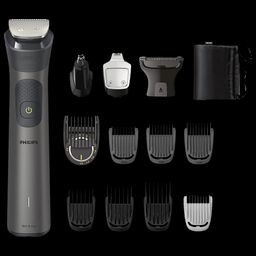 PHILIPS MG7920/65 13-in-1 Rechargeable Cordless Grooming Kit for Face, Head and Body for Men (120mins Runtime, Beard Sense Technology, Grey)-16
