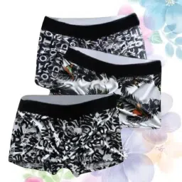 Pack of 3 Camouflage, Printed Men Brief-image-11