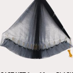 FISHNET CASTNET 1no. 16mm MESH SIZE , ROUND-27feet, WEIGHT-1.75kg, HEIGHT-7feet Fishing Net-picture-5