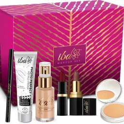 Makeup Gift Set for Dusky Skin Tone (Primer, Foundation, Compact, 2 lipsticks, kajal)-image-29