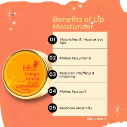 rustic art Mango Vanilla Lip Moisturizer Mango Vanilla image 4