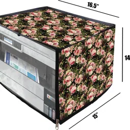 ATP Printer Cover For Epson Eco Tank L6490 Printer (Black Rose Print) Printer Cover image 2