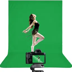 Hiffin ® 8x14 Ft, Green Professional Backdrop for Background Photography Translucent Reflector Umbrella-image-27