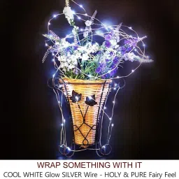 xergy 100 LEDs 10 m White Steady String Rice Lights image 3