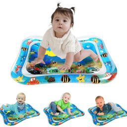 Tummy Time Water Mat for Babies to Play Water Bed for Kids Age 3-12 Month Baby Mat Bunk-image-65