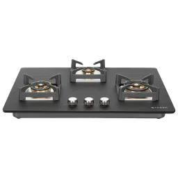 FABER BELLA HT 753 BR AI Glass Top 3 Burner Automatic Hob (Spill Proof Design, Black)-picture-0