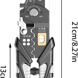 25-in-1 Wire Stripper, Multifunctional Wire Stripping Tool Groove Plier-53