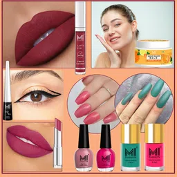 MI FASHION 8 Pcs Premium Makeup Gift Set - Combo B175-21