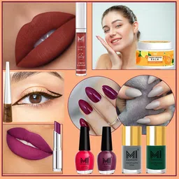 MI FASHION 8 Pcs Premium Makeup Gift Set - Combo B247-25