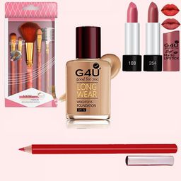 G4U 16 Piece Complete Makeup Kit for womenGlamourFestive Makeup Set 123-10