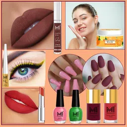 MI FASHION Set Of 8 Makeup Kit-image-82
