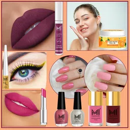 MI FASHION Cruelty-Free Vegan Full Starter Makeup Gift Set - Shade B106-20