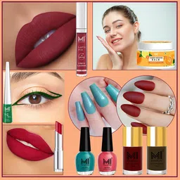 MI FASHION 8 Pcs Makeup Gift Set - Combo B225-image-97