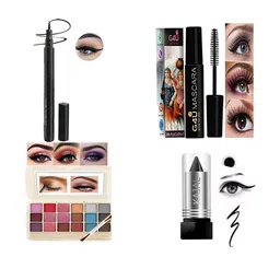 G4U 16 Piece Complete Makeup Kit for womenGlamourFestive Makeup Set 85-44