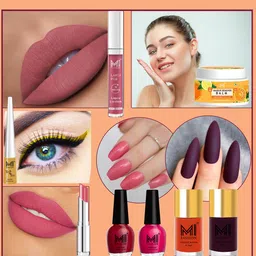 MI FASHION Cruelty-Free Vegan Full Starter Makeup Gift Set - Shade B135-image-91
