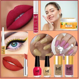 MI FASHION 8 Pcs Makeup Gift Set - Combo B190-image-46