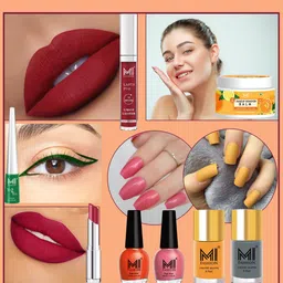 MI FASHION 8 Pcs Makeup Gift Set - Combo B168-image-78