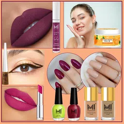 MI FASHION Cruelty-Free Vegan Full Starter Makeup Gift Set - Shade B116-image-57