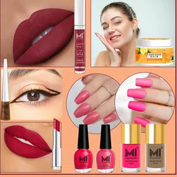 MI FASHION Cruelty-Free Vegan Full Starter Makeup Gift Set - Shade B133-image-76