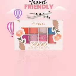 MARS Poco Face Makeup Eyeshadow With Highlighter Blusher and Compact - 20g - Core 03 image 3