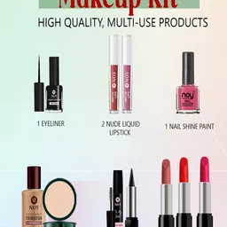 NOY Set Of 11 Make-up Kit Combo - 968 image 5