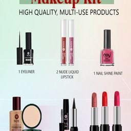 NOY Set Of 11 All In One Makeup Combo - Must-Have Pair For Gorgeous Results - 849 image 2