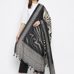 Clora Creation Ethnic Motifs Printed Dupatta-4