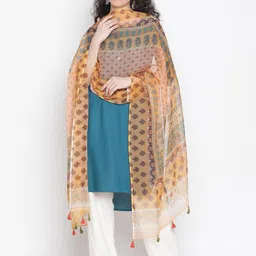 SHINGORA Ethnic Motifs Printed Dupatta-picture-52