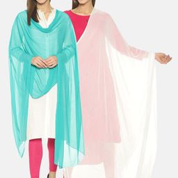 TWIN BIRDS Pack Of 2 Dupatta-picture-11