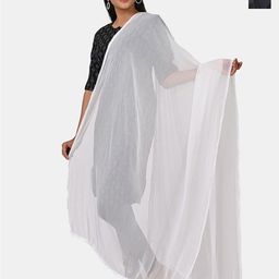HELLA FASHIONS Pack Of 2 Chiffon Dupatta-21