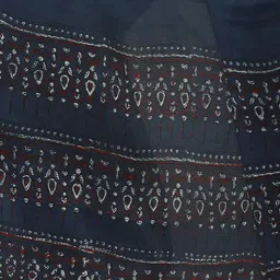 THE WEAVE TRAVELLER Ethnic Motifs Printed Block Print Dupatta image 2