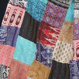 LOOM LEGACY Abstract Embroidered Dupatta image 3