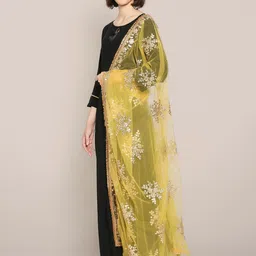 Dupatta Bazaar Embroidered Dupatta image 3