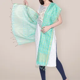 Dupatta Bazaar Woven Design Dupatta image 3