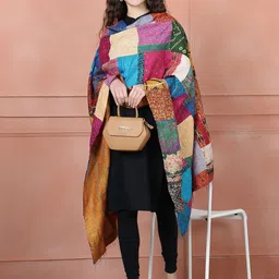 LOOM LEGACY Abstract Embroidered Dupatta image 4