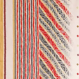 KALINI Leheriya Printed Regular Kurta With Trousers & Dupatta image 2