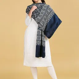 Dupatta Bazaar Ethnic Motifs Printed Block Print Dupatta image 2