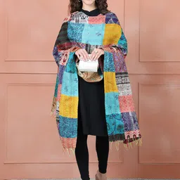 LOOM LEGACY Abstract Embroidered Dupatta image 2