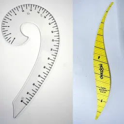 Arm hole scale with French curve combo 1 no Ruler-40