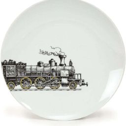 Multicolor Porcelain Lennan Dinner Plate Dinner Plate-13