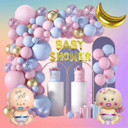 Baby Shower Combo Decoration Kit - Pregnancy Photoshoot Material Items Supplies-image-56