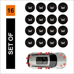 Set of 16 Car Door Shock Absorber Protector Soundproof Rubber Pad For Mahindra Car Door Panel-image-16