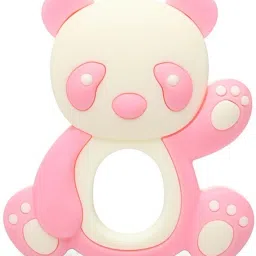 BPA Free Soft Panda Shaped Silicone Chew Toy Teethers for Babies (BT9004C) Teether-19